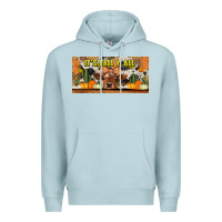 Blue Mist it's fall y'all cow Premium Hoodie - Jasminsmagicworld