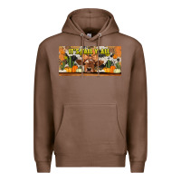 Chestnut it's fall y'all cow Premium Hoodie - Jasminsmagicworld