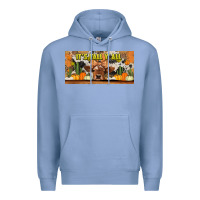 Colony Blue it's fall y'all cow Premium Hoodie - Jasminsmagicworld
