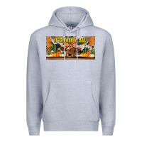Heather Grey it's fall y'all cow Premium Hoodie - Jasminsmagicworld