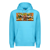 Ocean Blue it's fall y'all cow Premium Hoodie - Jasminsmagicworld