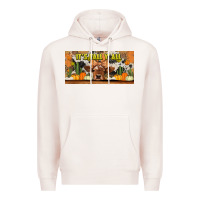 Pale Pink it's fall y'all cow Premium Hoodie - Jasminsmagicworld