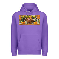 Purple it's fall y'all cow Premium Hoodie - Jasminsmagicworld