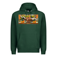 Sports Green it's fall y'all cow Premium Hoodie - Jasminsmagicworld