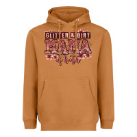 Meerkat glitter and dirt mama of both girls Heavyweight Hoodie - Zillion Design Studio