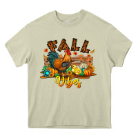 Mossy Fall Vibes Heavy Core Tee - CowhideDigitalArt