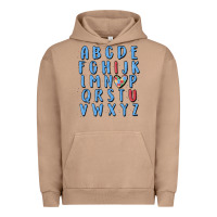 Pigment Burro alphabet autism awareness Urban Hoodie - MaliasSmallBusiness