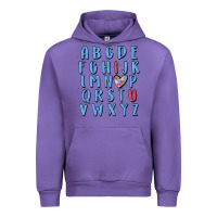 Tulip alphabet autism awareness Urban Hoodie - MaliasSmallBusiness