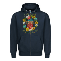 Navy just a girl who loves chicken with sunflowers and gemstone Zipper Hoodie - texasbilliewilder