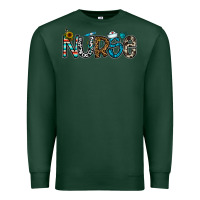 Sports Green nurse Premium Sweatshirt - CowhideDigitalArt
