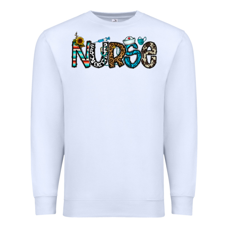 Nurse Premium Sweatshirt by CowhideDigitalArt | Teevron