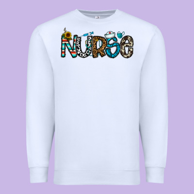 Nurse Premium Sweatshirt Designed By Cowhidedigitalart