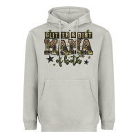 Moon Dust glitter and dirt mama of both Heavyweight Hoodie - Zillion Design Studio
