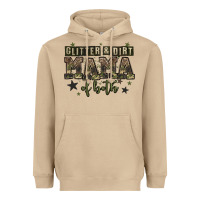 Mushroom glitter and dirt mama of both Heavyweight Hoodie - Zillion Design Studio