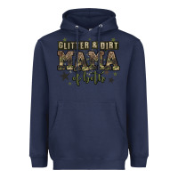 Navy glitter and dirt mama of both Heavyweight Hoodie - Zillion Design Studio
