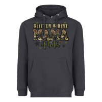 Smoke glitter and dirt mama of both Heavyweight Hoodie - Zillion Design Studio