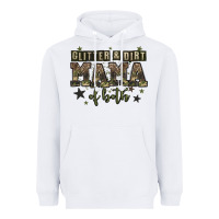 White glitter and dirt mama of both Heavyweight Hoodie - Zillion Design Studio
