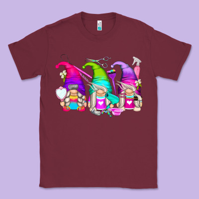 Classic Tee hair styles gnomes