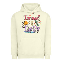 Pigment Pistachio tanned and tipsy Urban Hoodie - MaliasSmallBusiness