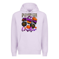 Lilac pumpkin crusher monster truck Premium Hoodie - Jasminsmagicworld