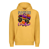 Mustard pumpkin crusher monster truck Premium Hoodie - Jasminsmagicworld