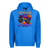 True Royal pumpkin crusher monster truck Premium Hoodie - Jasminsmagicworld