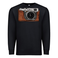 Black vintage camera Premium Sweatshirt - FaDigitalArtStudio