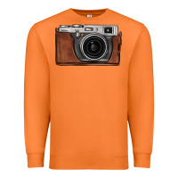 Carrot vintage camera Premium Sweatshirt - FaDigitalArtStudio