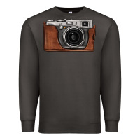 Smoke vintage camera Premium Sweatshirt - FaDigitalArtStudio