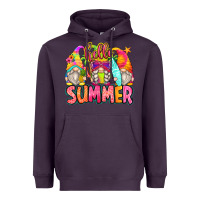 Plum hello summer gnomes Heavyweight Hoodie - Zillion Design Studio