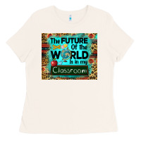 Bone the future of the world is in my classroom mousepad Ladies Tee - BarkalooDesign