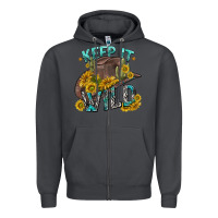 Smoke keep it wild tbw Zipper Hoodie - texasbilliewilder