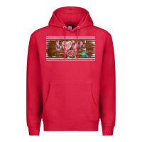 Cardinal western nurse love  caduceus and arrow license plate template Premium Hoodie - BarkalooDesign