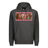 Charcoal Heather western nurse love  caduceus and arrow license plate template Premium Hoodie - BarkalooDesign