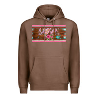 Western Nurse Love  Caduceus And Arrow License Plate Template Premium Hoodie | Teevron