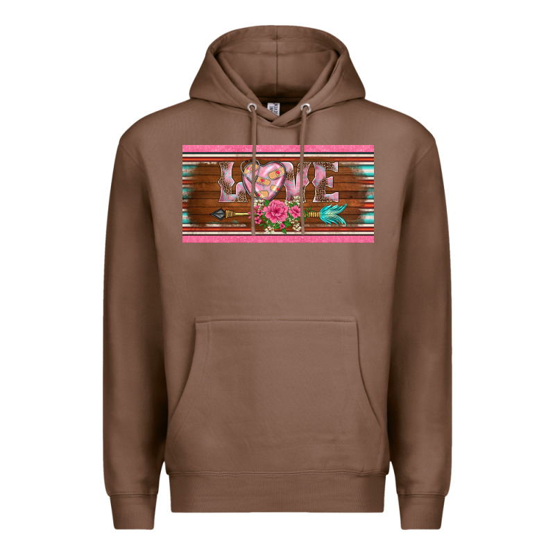 Western Nurse Love  Caduceus And Arrow License Plate Template Premium Hoodie by BarkalooDesign | Teevron