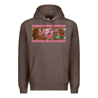 Coffee western nurse love  caduceus and arrow license plate template Premium Hoodie - BarkalooDesign