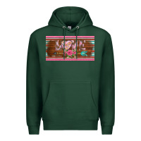 Sports Green western nurse love  caduceus and arrow license plate template Premium Hoodie - BarkalooDesign