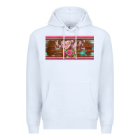 White western nurse love  caduceus and arrow license plate template Premium Hoodie - BarkalooDesign