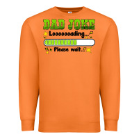 Carrot dad joke loading please wait Premium Sweatshirt - HRA Design Shop