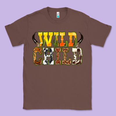 Classic Tee Western wild child
