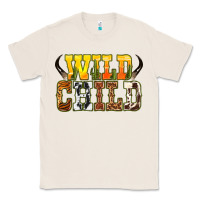 Natural Western wild child Classic Tee - texasbilliewilder