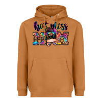 Meerkat hot mess mom messy bun Heavyweight Hoodie - Zillion Design Studio