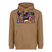 Toasted Coconut hot mess mom messy bun Heavyweight Hoodie - Zillion Design Studio