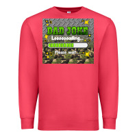 Cardinal dad joke loading please wait Premium Sweatshirt - HRA Design Shop