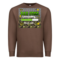 Chestnut dad joke loading please wait Premium Sweatshirt - HRA Design Shop