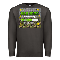 Smoke dad joke loading please wait Premium Sweatshirt - HRA Design Shop
