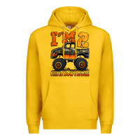 Lemon i'm two this is how i roll monster truck birthday Premium Hoodie - Jasminsmagicworld