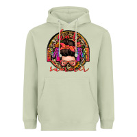 Matcha hot mom summer messy bun Heavyweight Hoodie - Zillion Design Studio