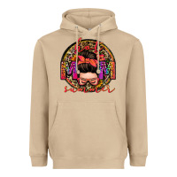 Mushroom hot mom summer messy bun Heavyweight Hoodie - Zillion Design Studio